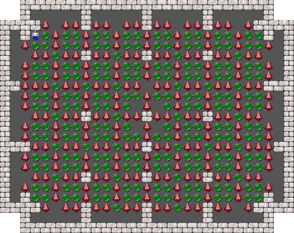 Sokoban Sasquatch 03 Arranged level 88